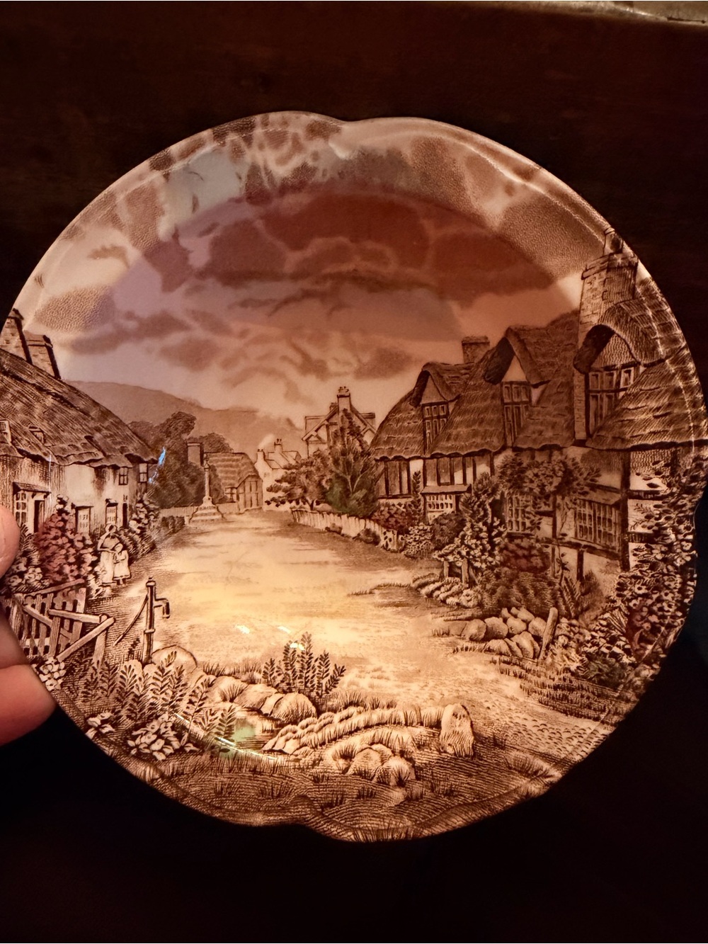 Vintage Johnson Brothers Olde English  Ironstone Bowl 6x6x1.5